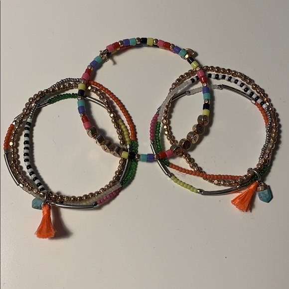 KEEP Collective Jewelry - 3 Colorful Keep Collective bracelets KEEP Collective Jewelry - 3 Colorful Keep Collective bracelets